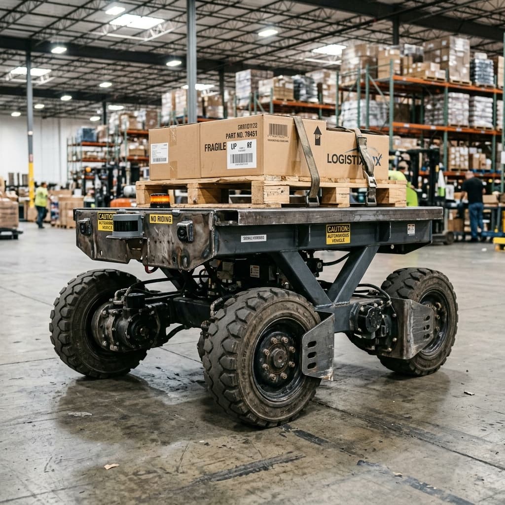 AGV and AMR Logistics Robots