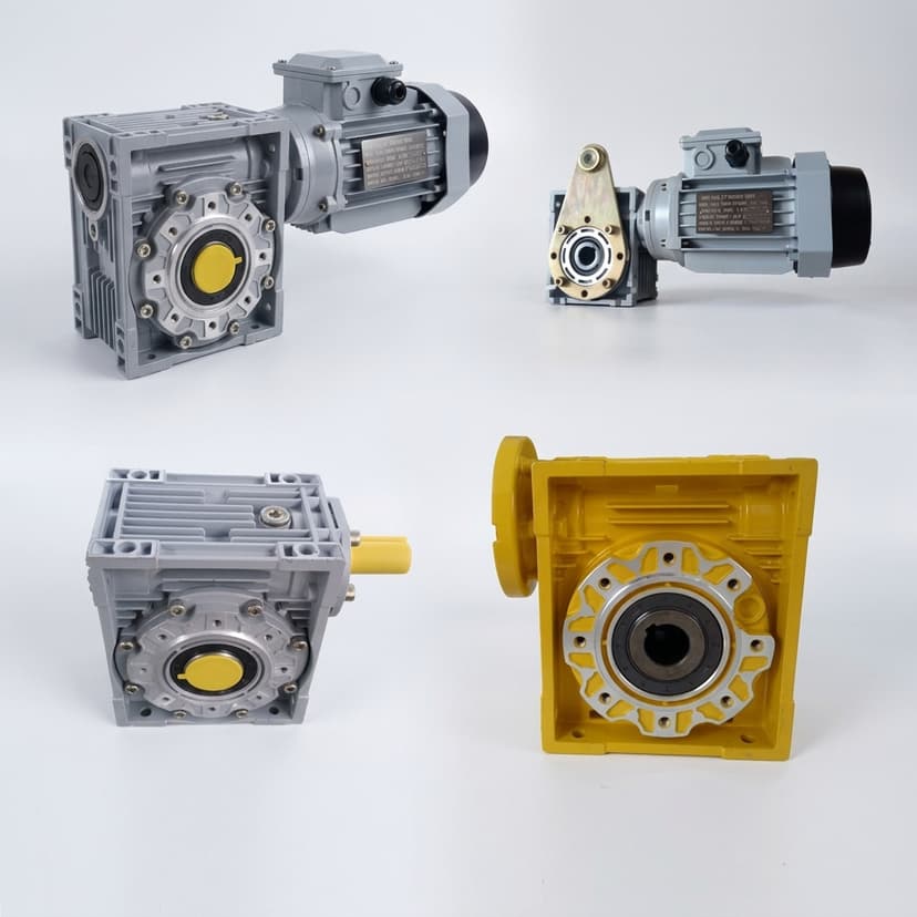 Hollow-bore RV reducer for robot joint cable routing - Variant 7