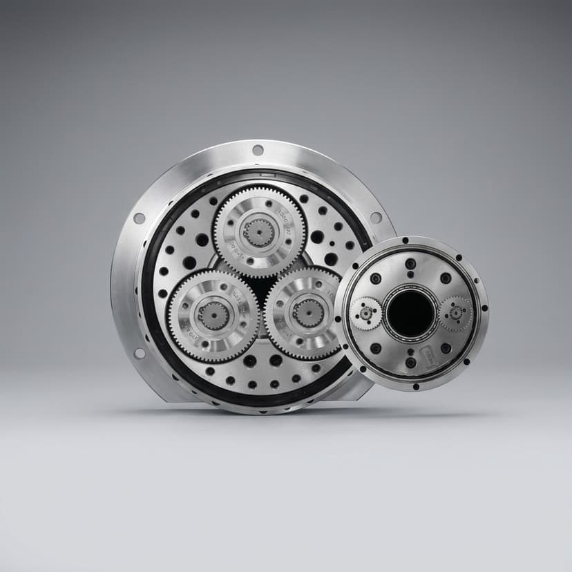 Micro cycloid reducer for compact humanoid robot joint - Variant 7