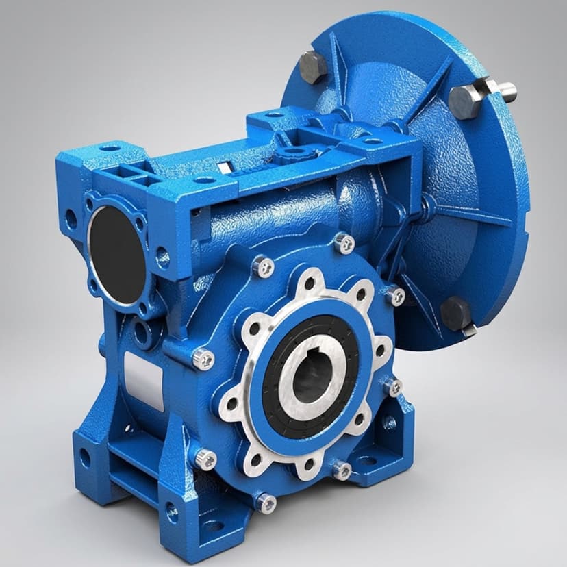 Right angle cycloidal gearbox for space-constrained robot modules - Variant 10